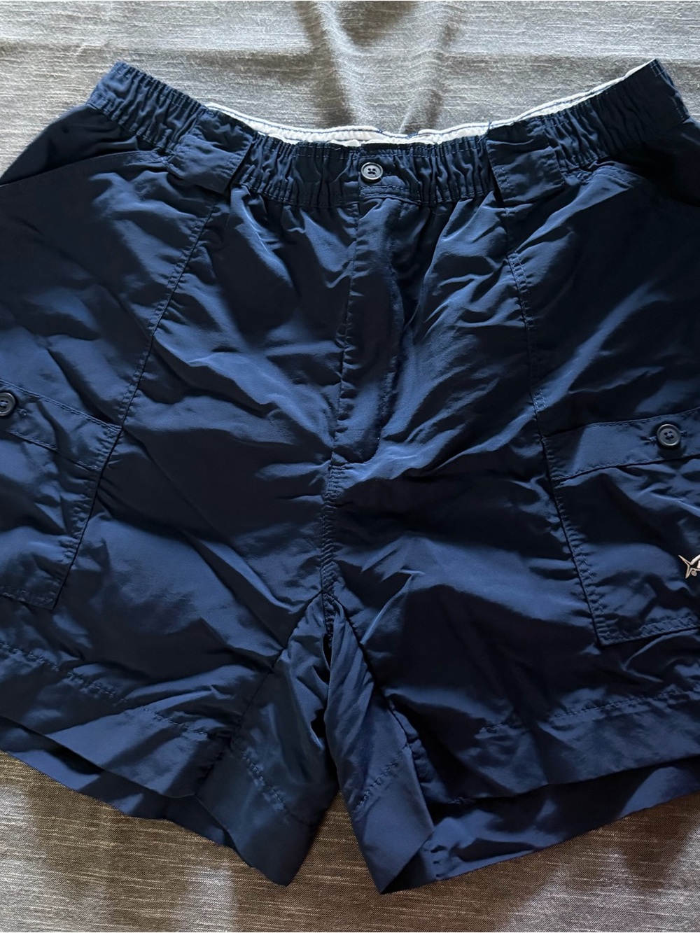 AFTCO Navy Blue Men's Cargo Shorts